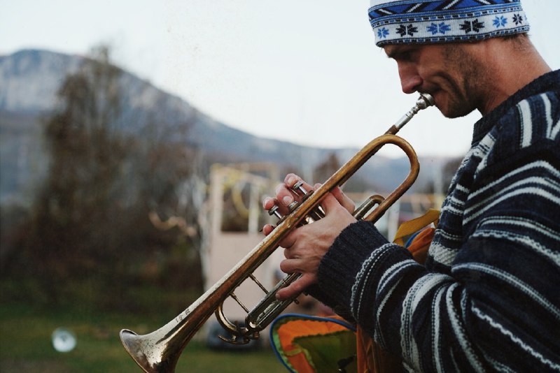 Музыкант, исполнитель на медных духовых инструментах Дмитрий Швабенланд